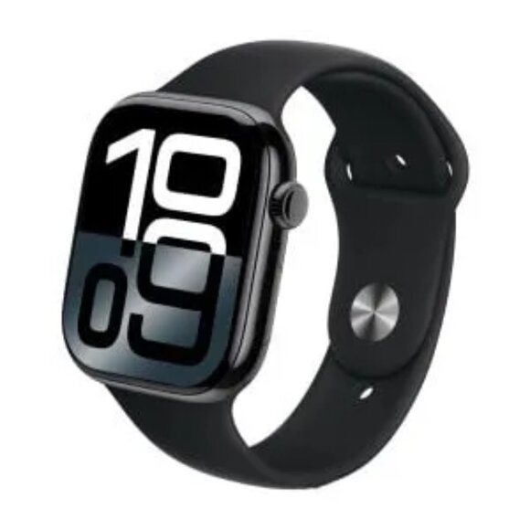 Authentic Apple Watch 46mm M/L Black Sport Band - Picture 1 of 4
